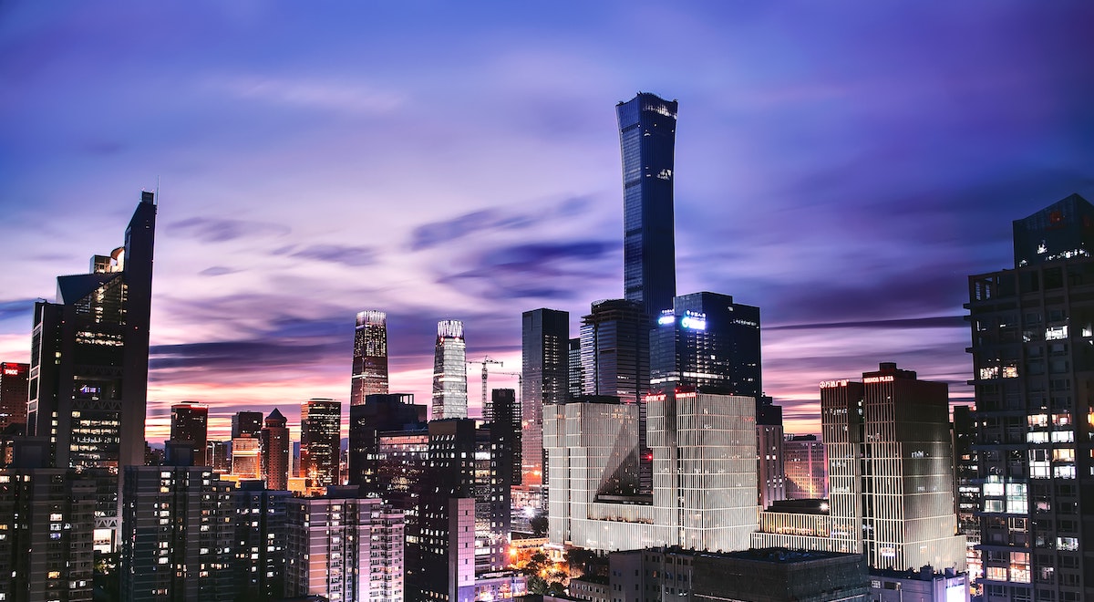 Cityscape of Beijing, China